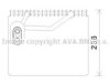 PRASCO HYV368 Evaporator, air conditioning